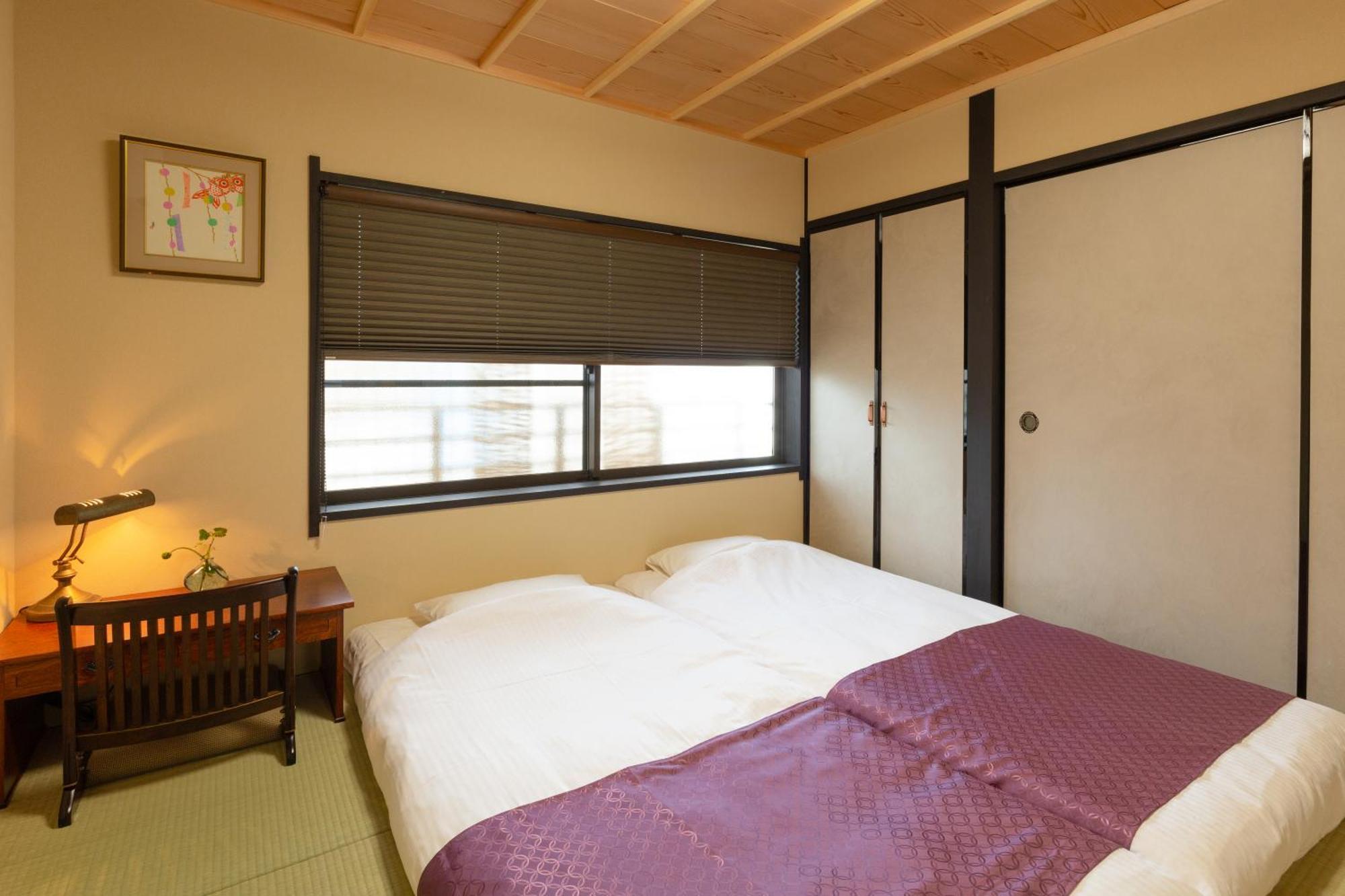 安吉居 百年町屋 近京都站 地暖 半露天浴缸 日式庭院 公交站2分 五条地铁站8分 双卫生间 双淋浴 Kyōto